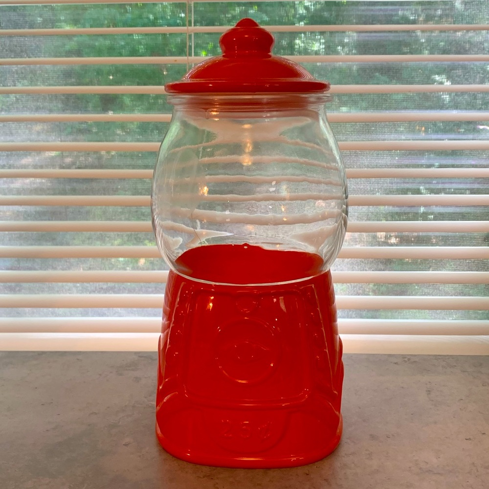 Red Target Bullseye Ceramic & Glass Gum…